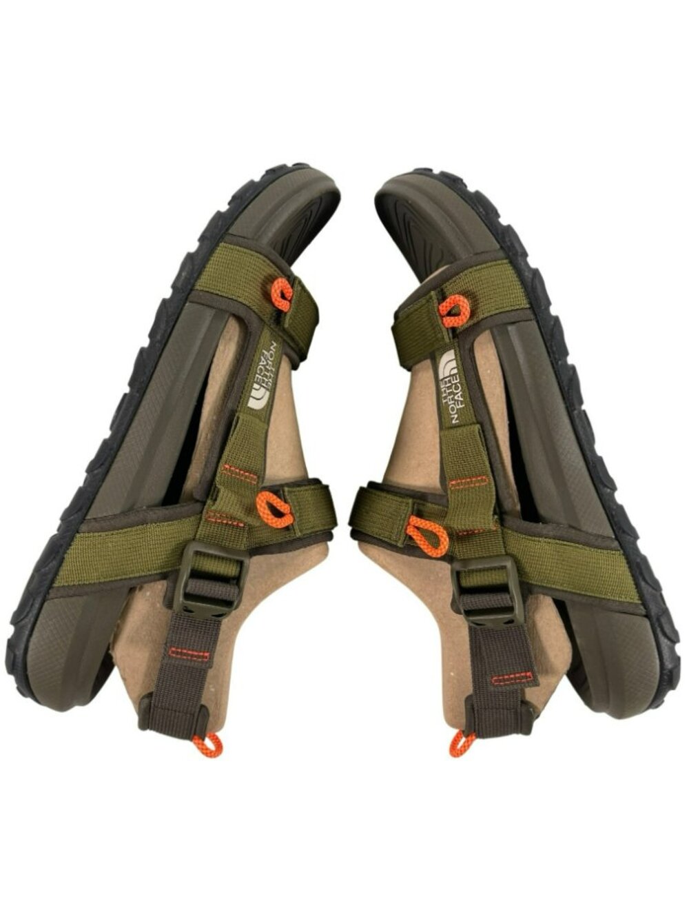 The North Face Sandal Explore Camp Outdoor Forest Olive/Taupe Men's Size 13 NEW - Picture 3 of 12